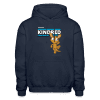 Kindred Kangaroo Character Comfort Adult Hoodie - navy