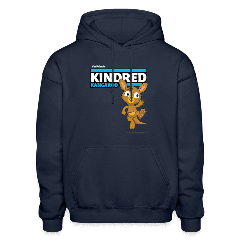 Kindred Kangaroo Character Comfort Adult Hoodie - navy