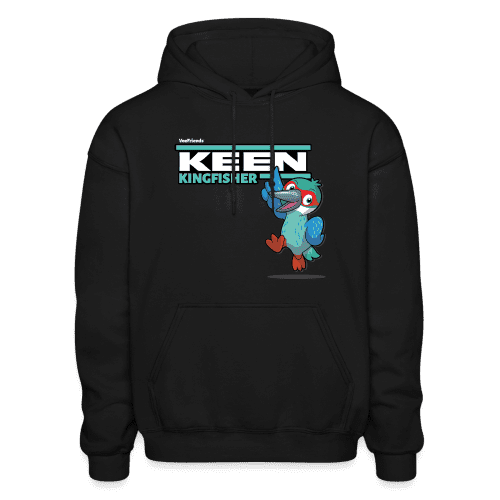 Keen Kingfisher Character Comfort Adult Hoodie - black