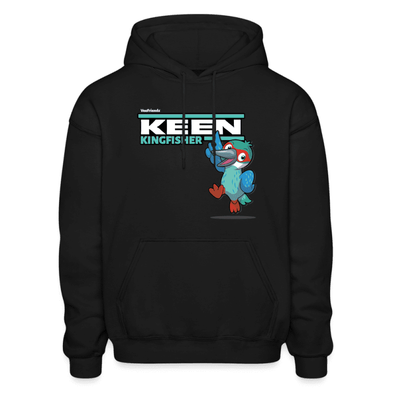 Keen Kingfisher Character Comfort Adult Hoodie - black