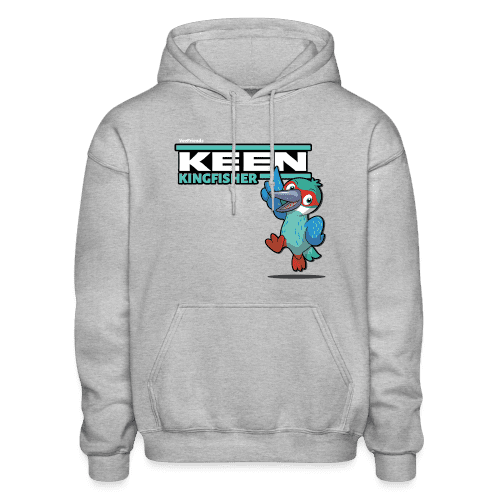 Keen Kingfisher Character Comfort Adult Hoodie - heather gray