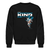 Kind Kudu Character Comfort Adult Crewneck Sweatshirt - black