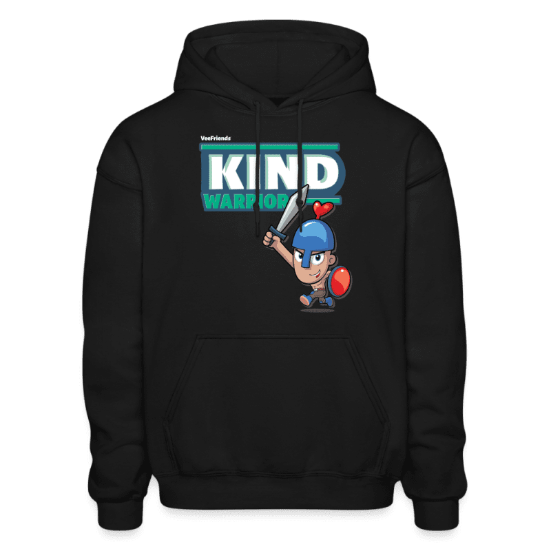 Kind-Warrior Character Comfort Adult Hoodie - black