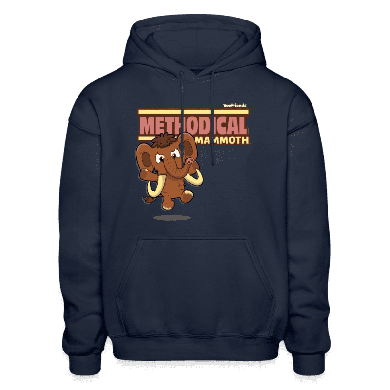 Methodical Mammoth Character Comfort Adult Hoodie - navy