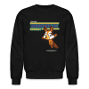 Noble Numbat Character Comfort Adult Crewneck Sweatshirt - black