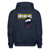 Notorious Ninja Character Comfort Adult Hoodie - navy