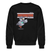 Perspective Pigeon Character Comfort Adult Crewneck Sweatshirt - black