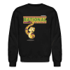 Rational Rattlesnake Character Comfort Adult Crewneck Sweatshirt - black