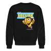 Secure Sparrow Character Comfort Adult Crewneck Sweatshirt - black