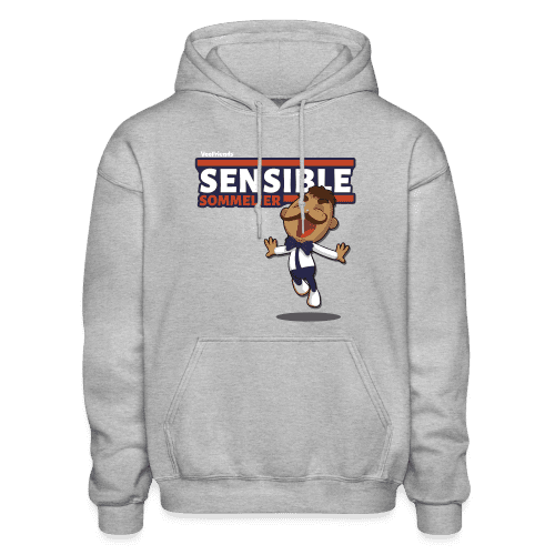 Sensible Sommelier Character Comfort Adult Hoodie - heather gray