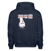 Shrewd Sheep Character Comfort Adult Hoodie - navy