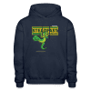 Steadfast Snake Character Comfort Adult Hoodie - navy