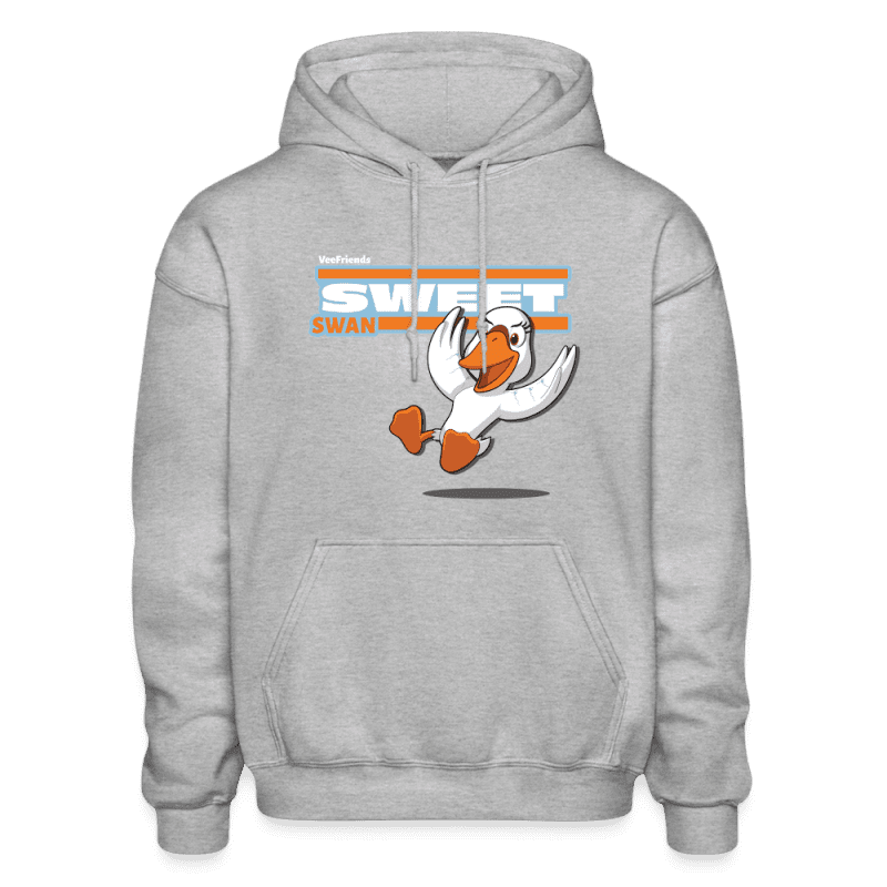 Sweet Swan Character Comfort Adult Hoodie - heather gray