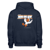 Sweet Swan Character Comfort Adult Hoodie - navy