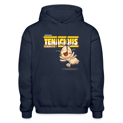 Tenacious Termite Character Comfort Adult Hoodie - navy