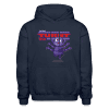 "Turnt" Tick Character Comfort Adult Hoodie - navy