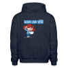 Your Poor Relationship With Time Is Your Biggest Vulnerability Character Comfort Adult Hoodie - navy